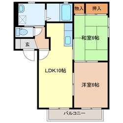 ソレアードの物件間取画像